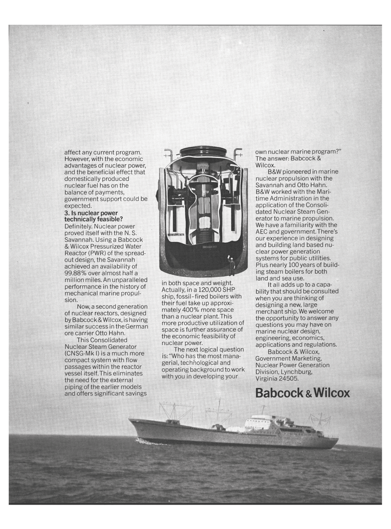 Maritime Reporter Magazine, page 21,  Aug 15, 1973