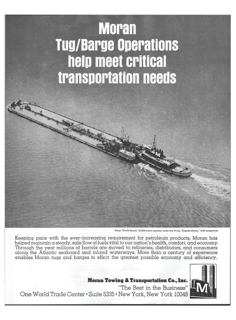 Maritime Reporter Magazine, page 8,  Nov 1973