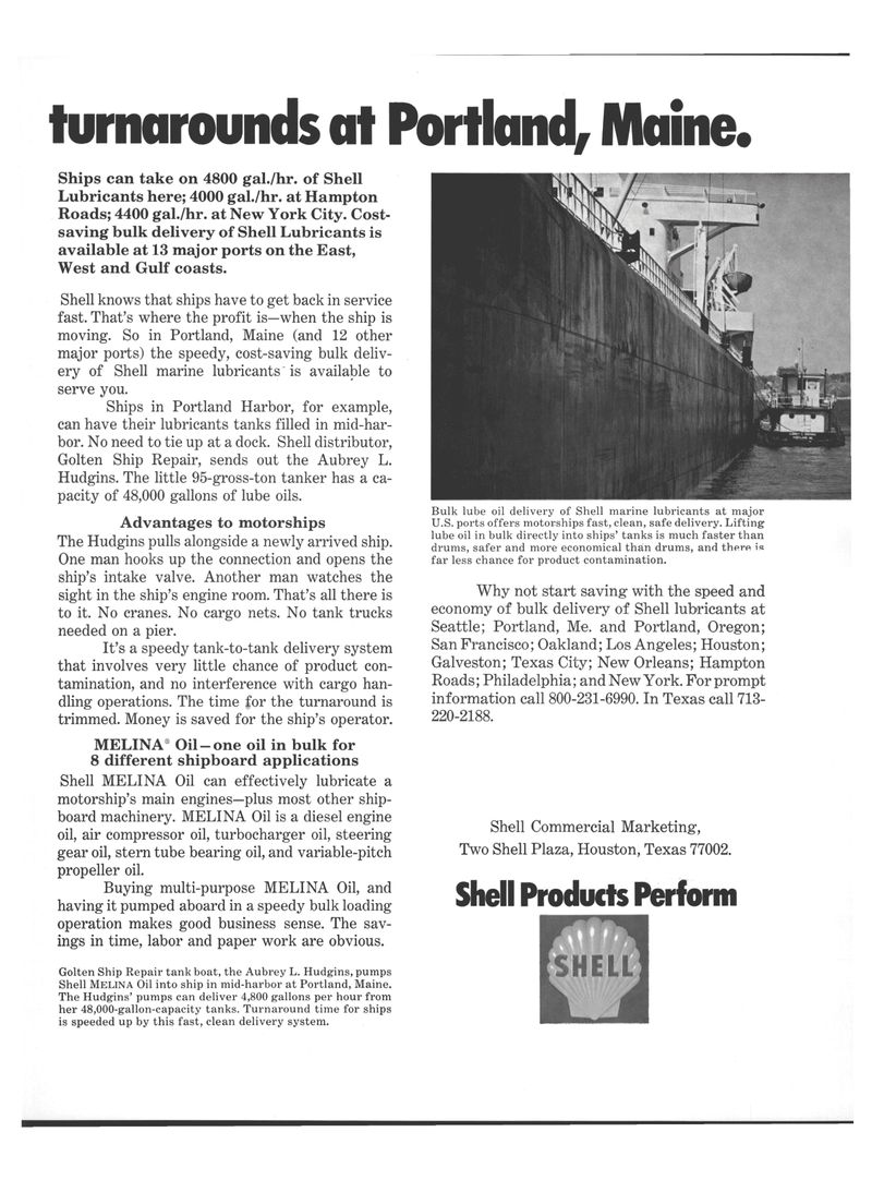 Maritime Reporter Magazine, page 21,  Dec 15, 1973