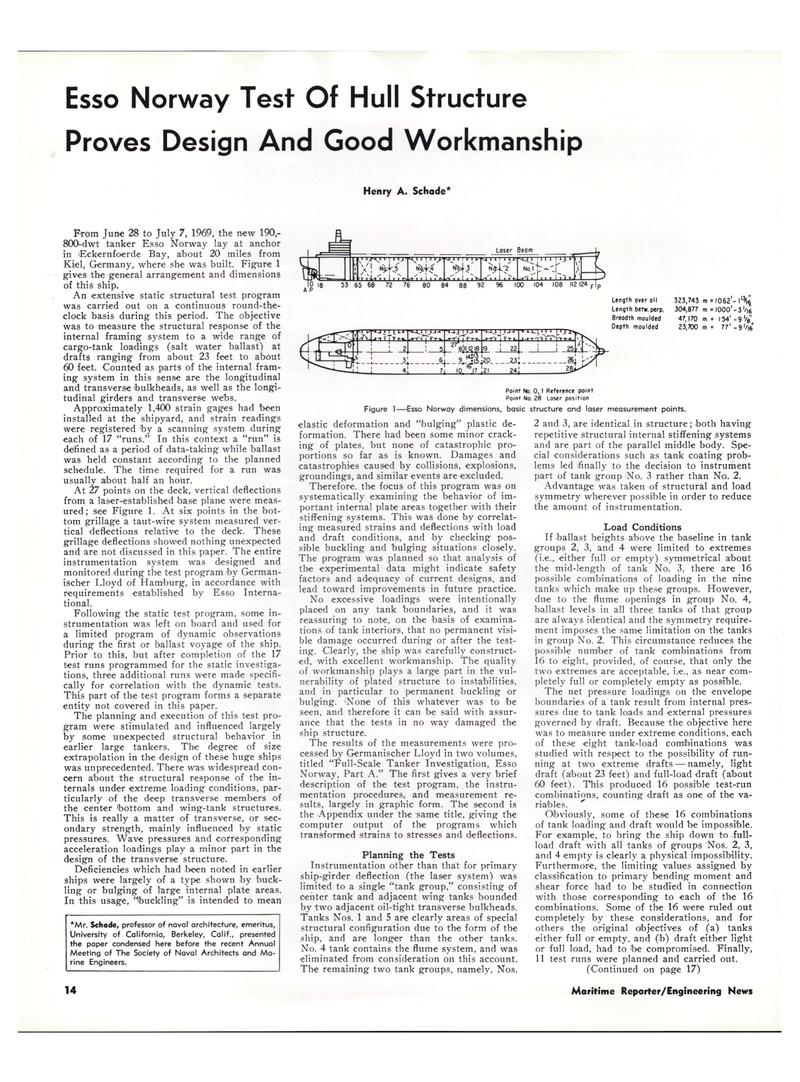 Maritime Reporter Magazine, page 11,  Feb 1974