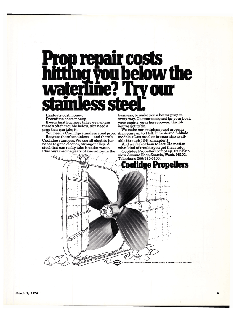 Maritime Reporter Magazine, page 3,  Mar 1974