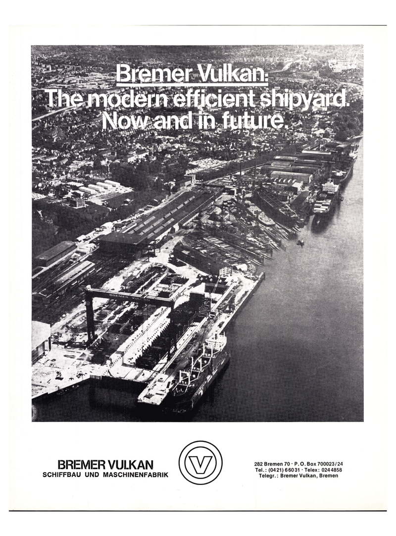 Maritime Reporter Magazine, page 3rd Cover,  May 1974