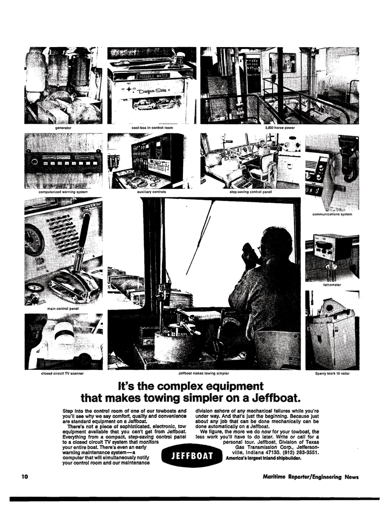 Maritime Reporter Magazine, page 8,  Jul 15, 1974