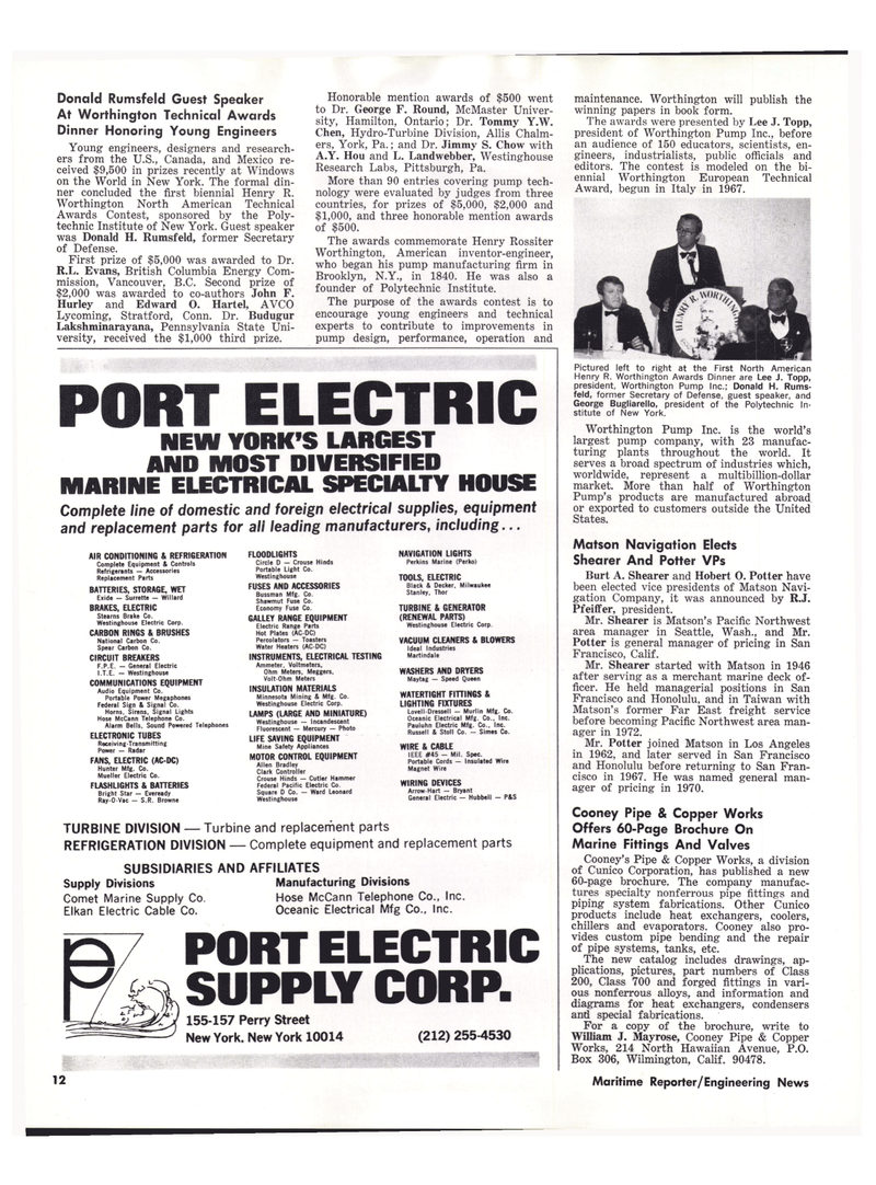 Maritime Reporter Magazine, page 12,  May 15, 1977