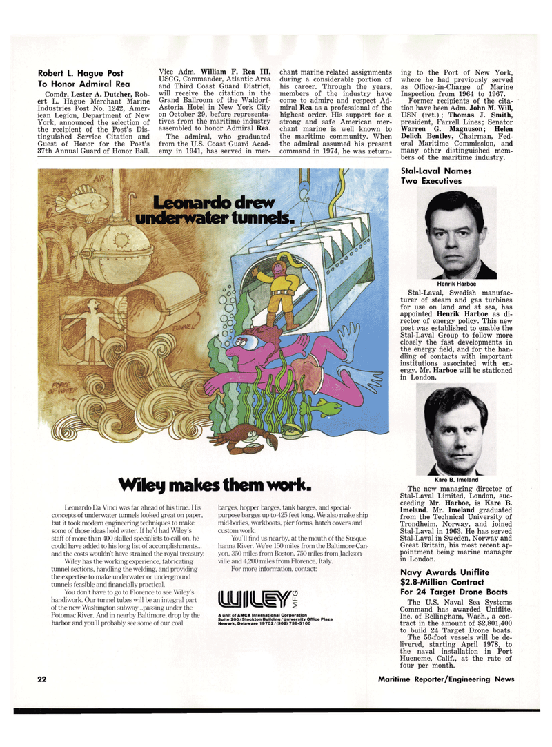 Maritime Reporter Magazine, page 20,  Jul 15, 1977