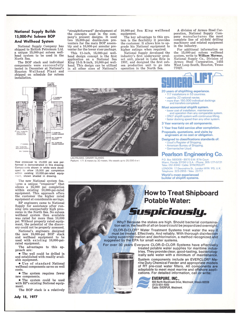 Maritime Reporter Magazine, page 7,  Jul 15, 1977
