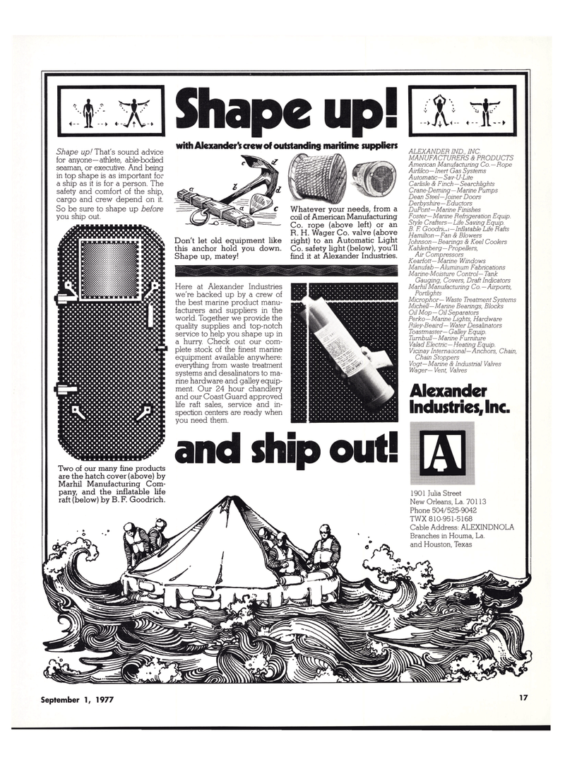 Maritime Reporter Magazine, page 15,  Sep 1977