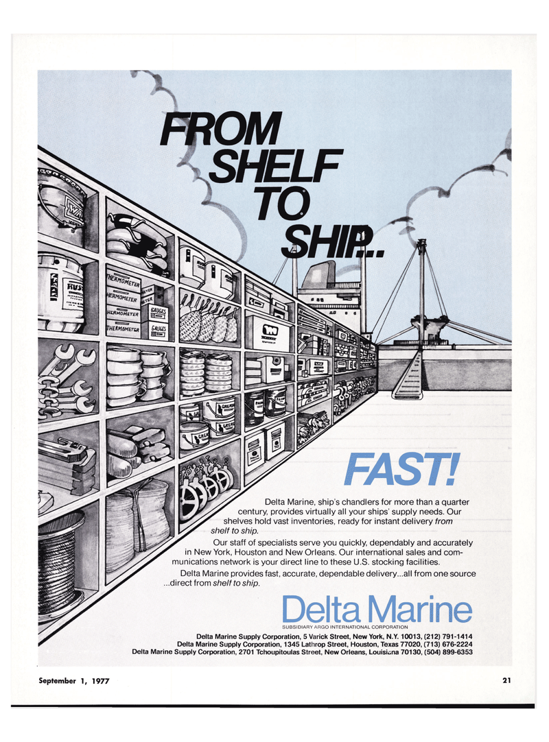 Maritime Reporter Magazine, page 19,  Sep 1977