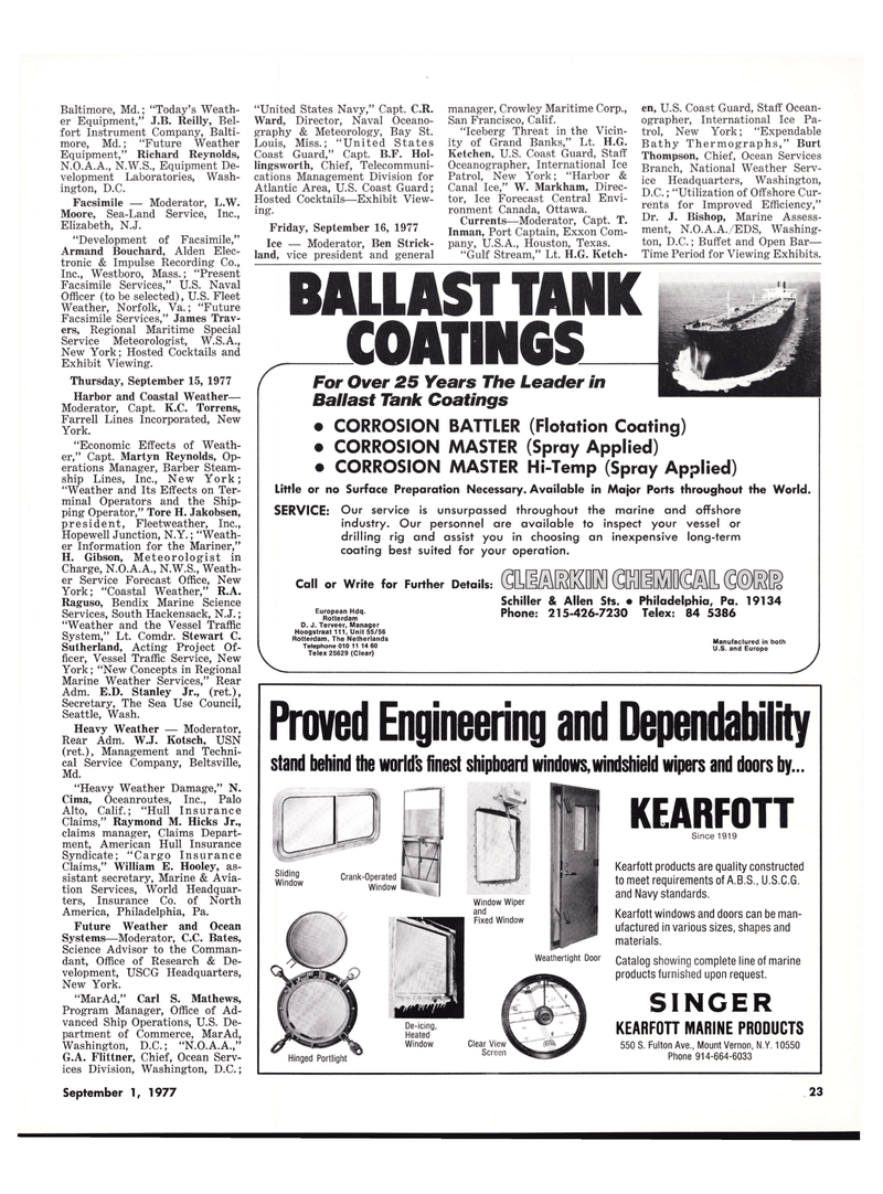 Maritime Reporter Magazine, page 21,  Sep 1977