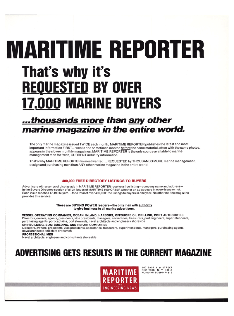 Maritime Reporter Magazine, page 45,  Nov 1977