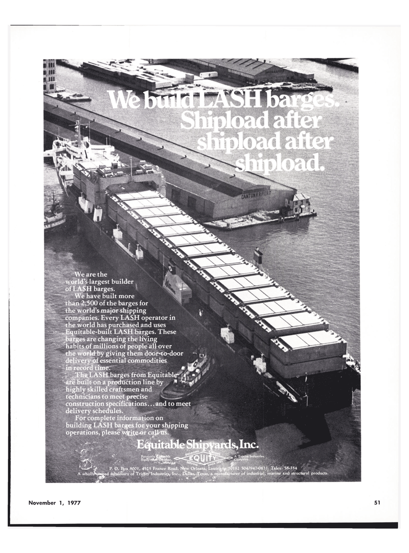Maritime Reporter Magazine, page 53,  Nov 1977