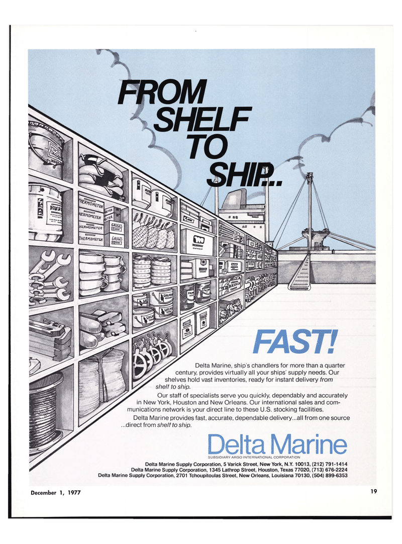 Maritime Reporter Magazine, page 17,  Dec 1977