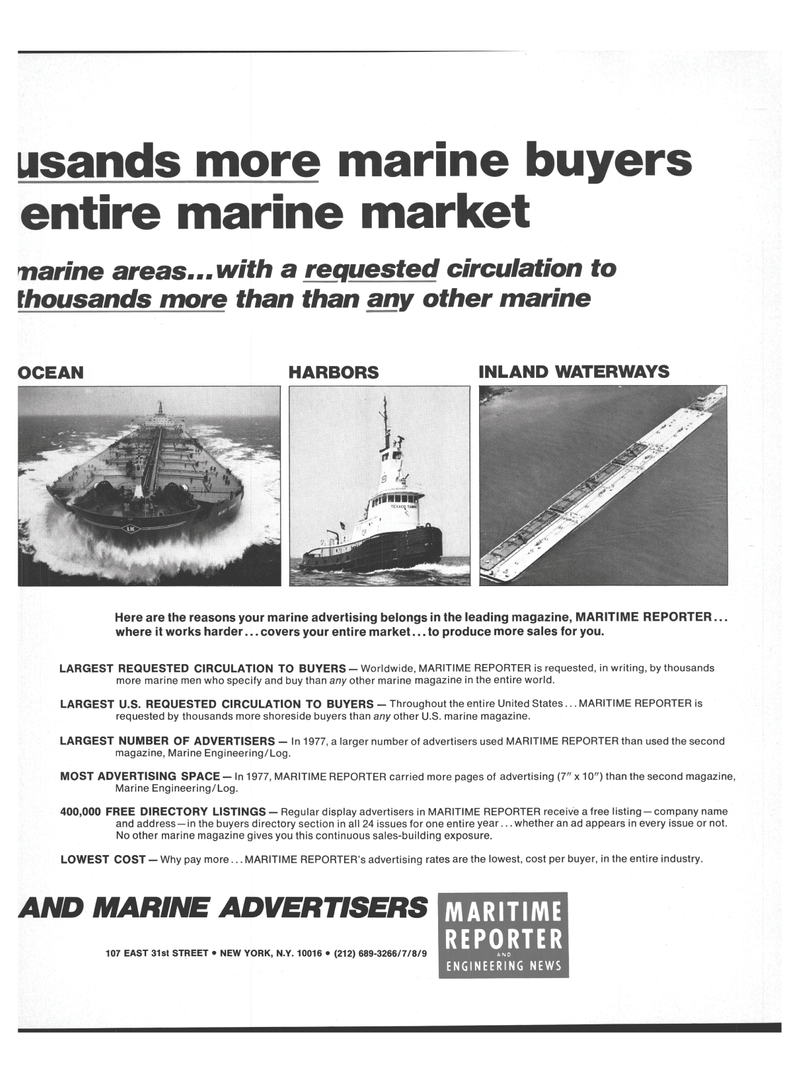 Maritime Reporter Magazine, page 27,  Jul 15, 1978