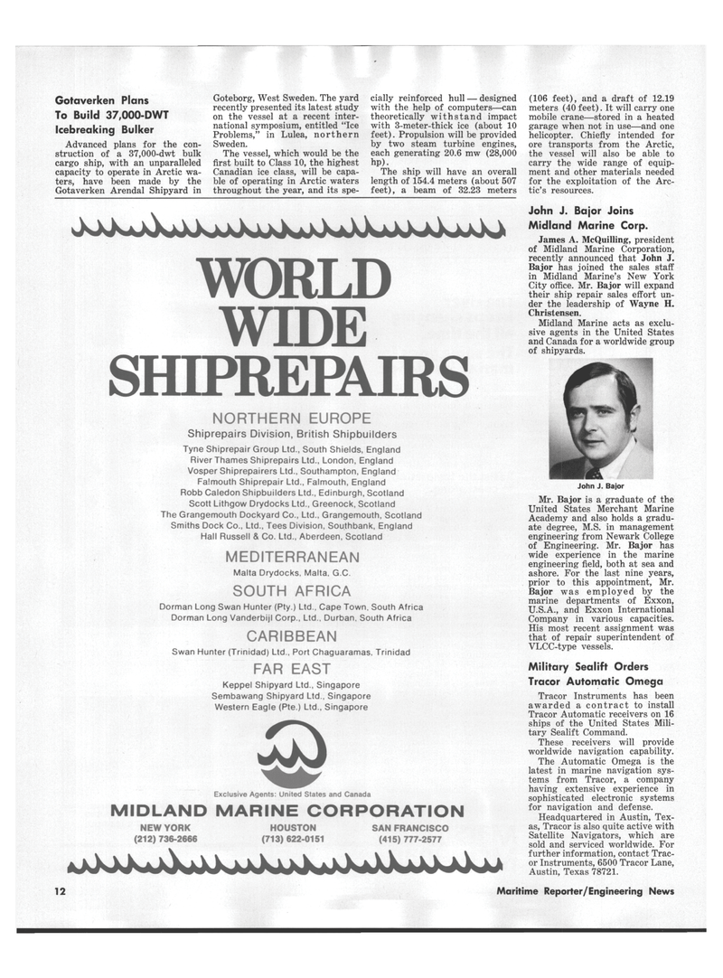 Maritime Reporter Magazine, page 10,  Oct 1978
