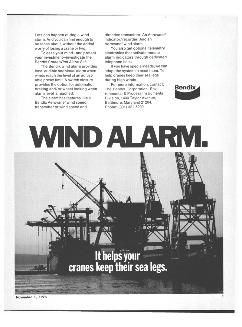Maritime Reporter Magazine, page 5,  Nov 1978