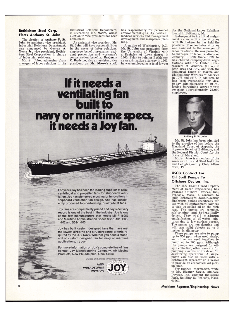 Maritime Reporter Magazine, page 6,  Dec 1978