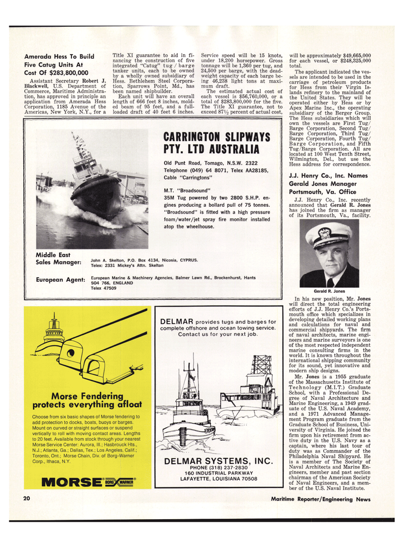 Maritime Reporter Magazine, page 24,  Dec 15, 1978