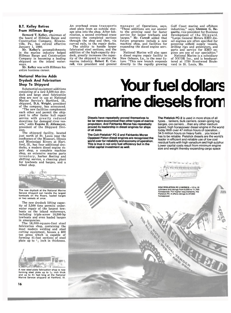 Maritime Reporter Magazine, page 14,  Feb 1980