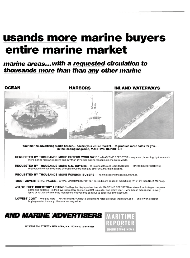 Maritime Reporter Magazine, page 27,  Feb 1980