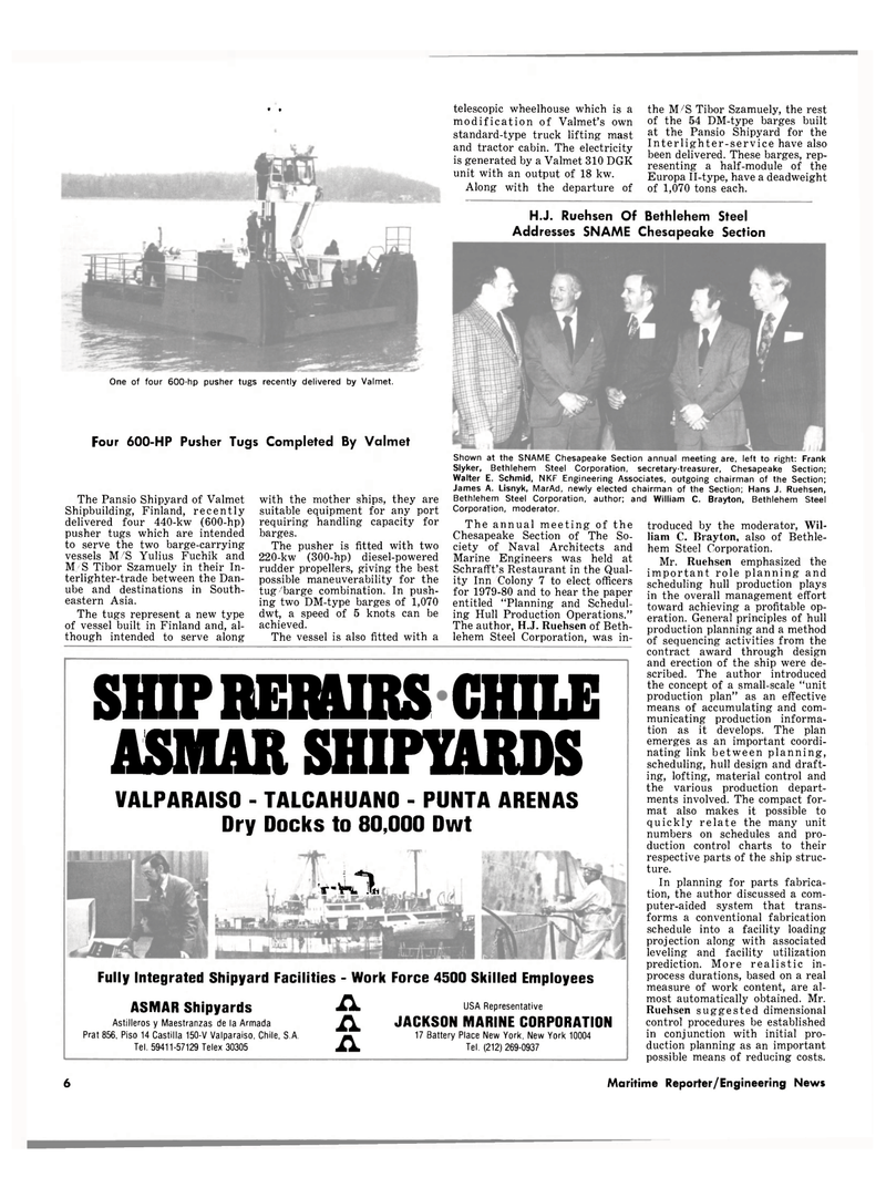 Maritime Reporter Magazine, page 4,  Feb 1980