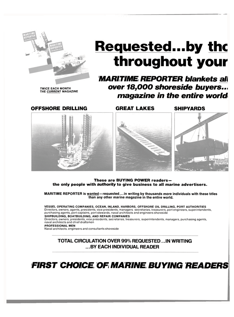 Maritime Reporter Magazine, page 42,  Feb 15, 1980