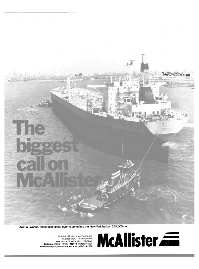 Maritime Reporter Magazine, page 1,  Mar 15, 1980