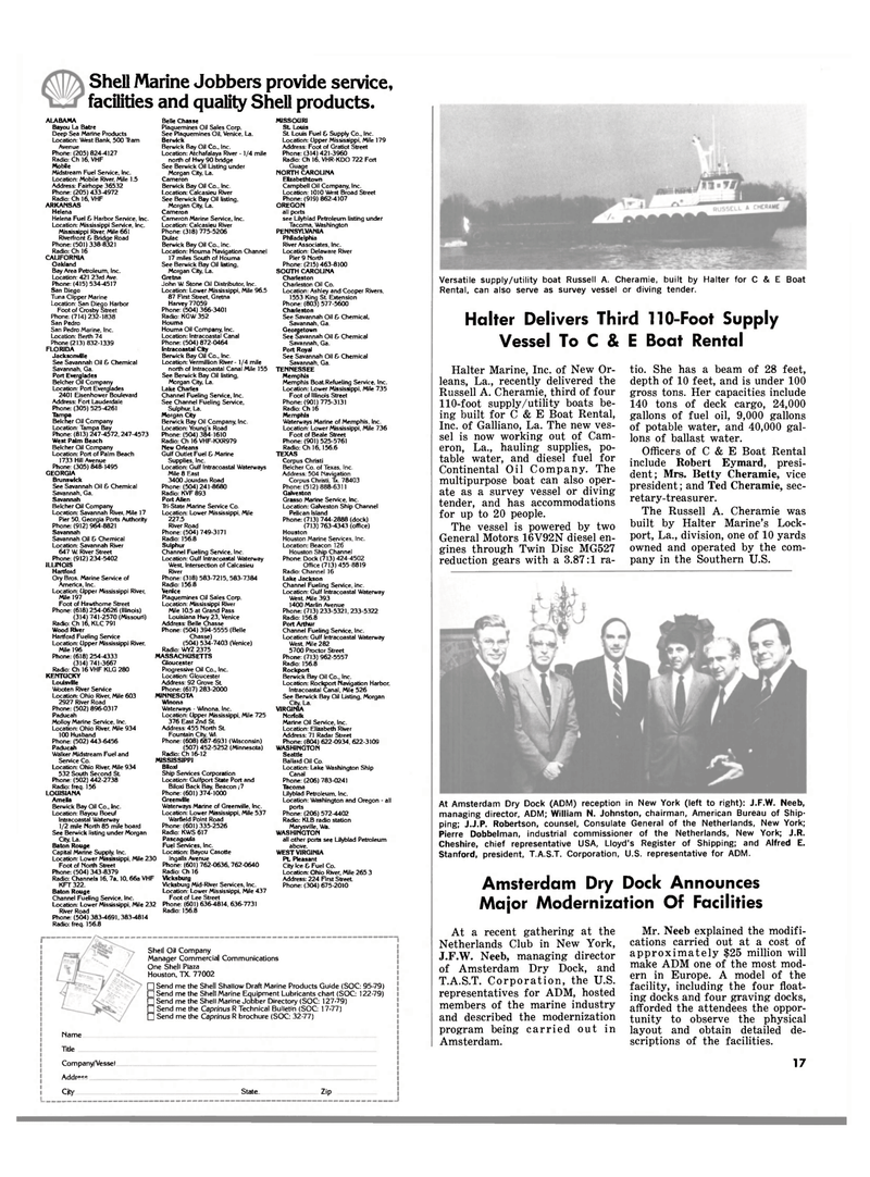 Maritime Reporter Magazine, page 13,  May 1980