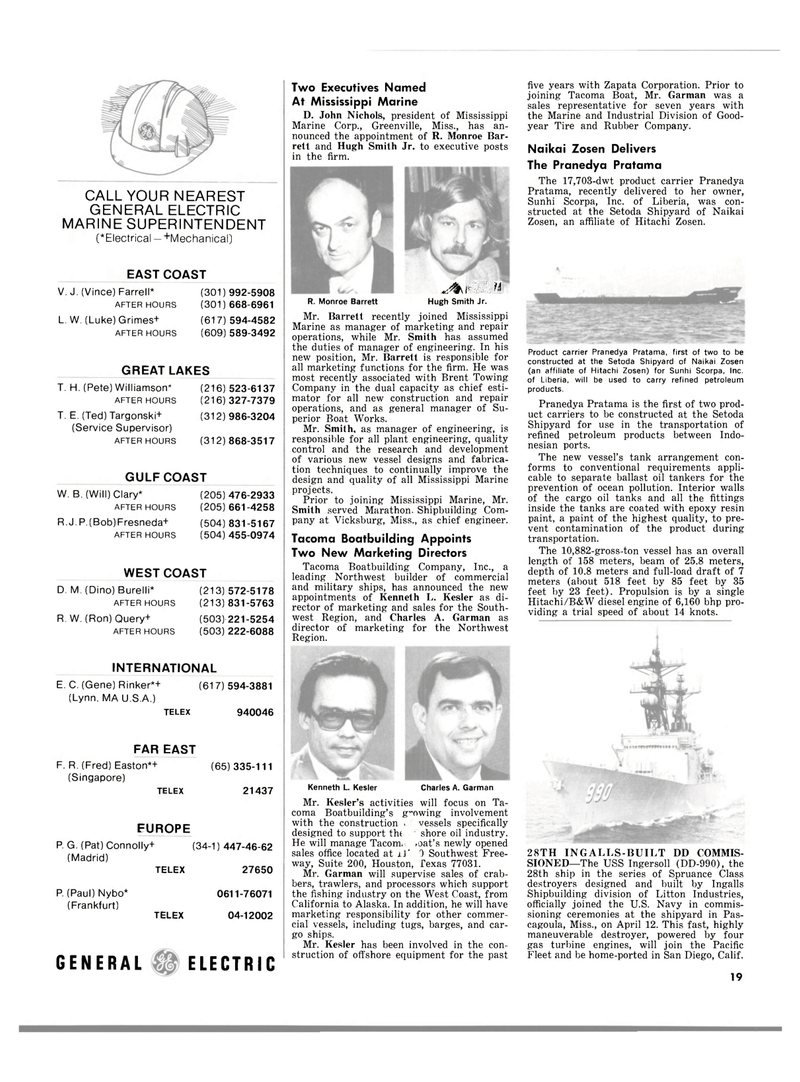 Maritime Reporter Magazine, page 15,  May 1980