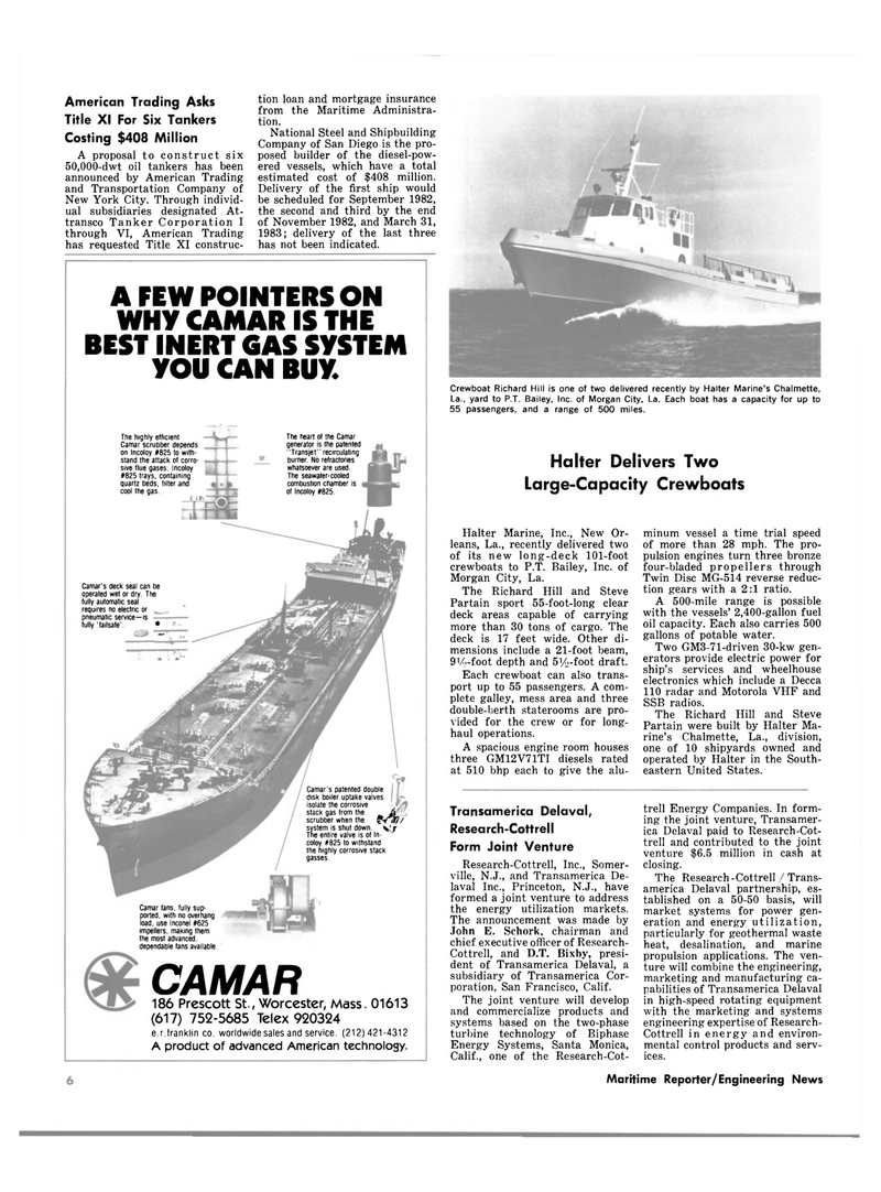Maritime Reporter Magazine, page 4,  May 1980