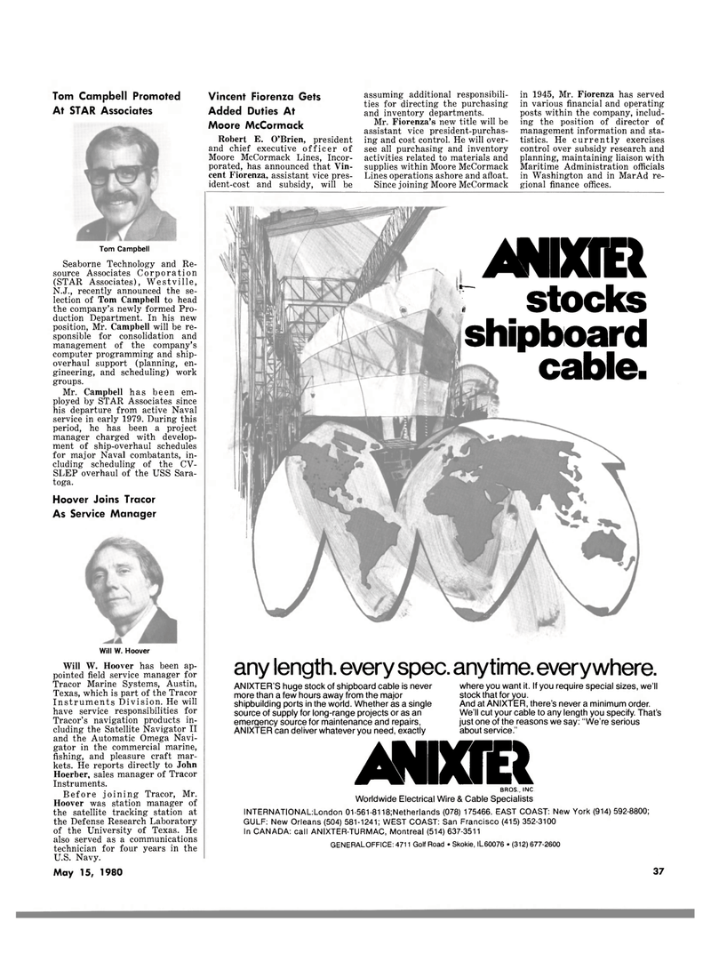 Maritime Reporter Magazine, page 37,  May 15, 1980