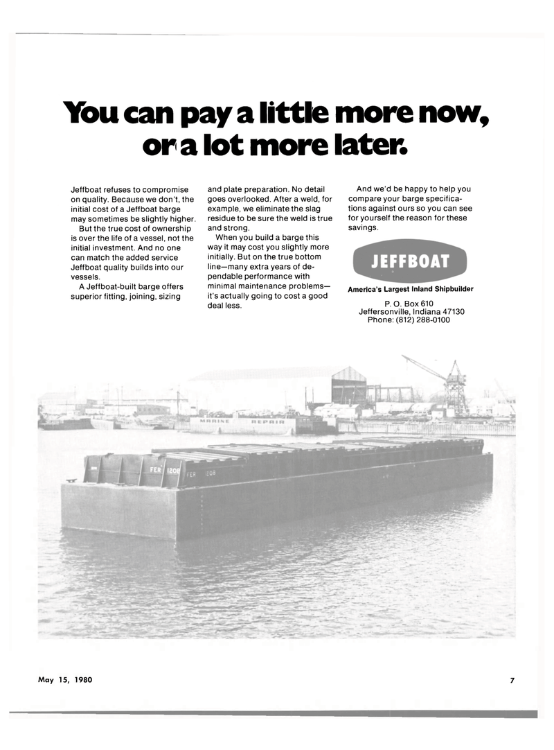 Maritime Reporter Magazine, page 5,  May 15, 1980