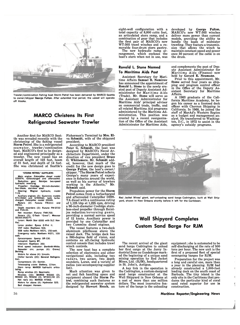 Maritime Reporter Magazine, page 38,  Jun 15, 1980