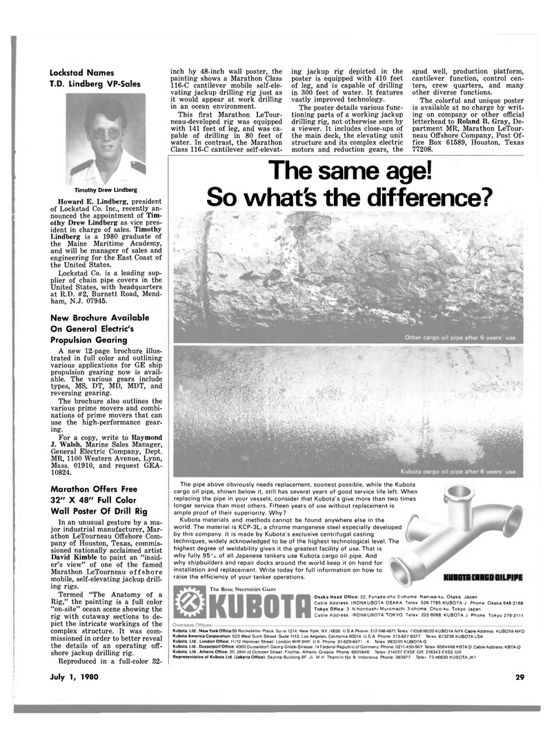 Maritime Reporter Magazine, page 29,  Jul 1980