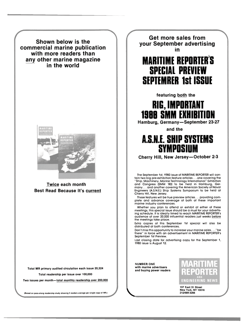 Maritime Reporter Magazine, page 34,  Aug 1980