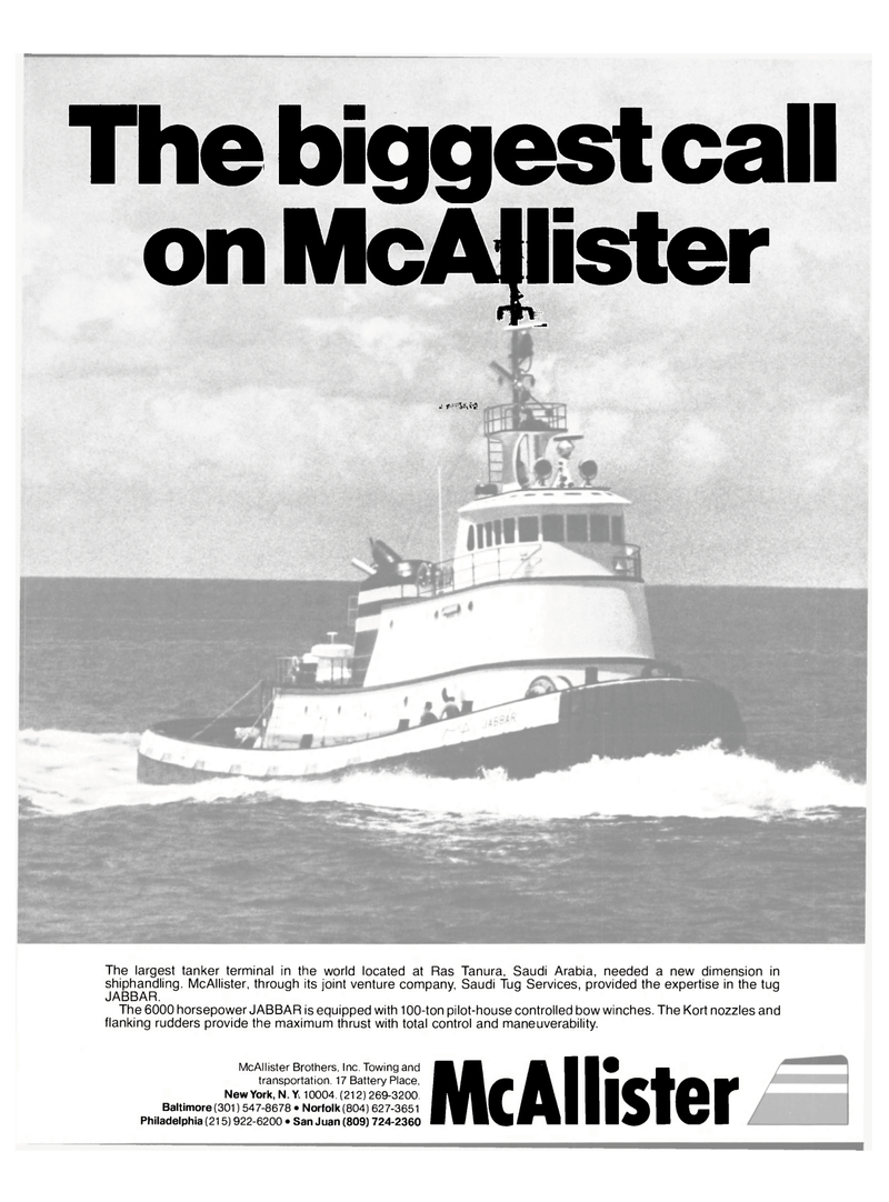 Maritime Reporter Magazine, page 1,  Aug 15, 1980