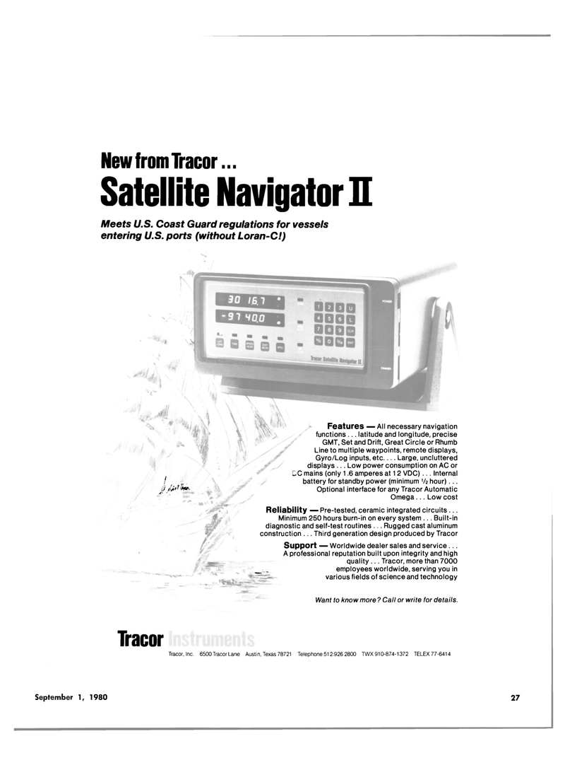 Maritime Reporter Magazine, page 25,  Sep 1980