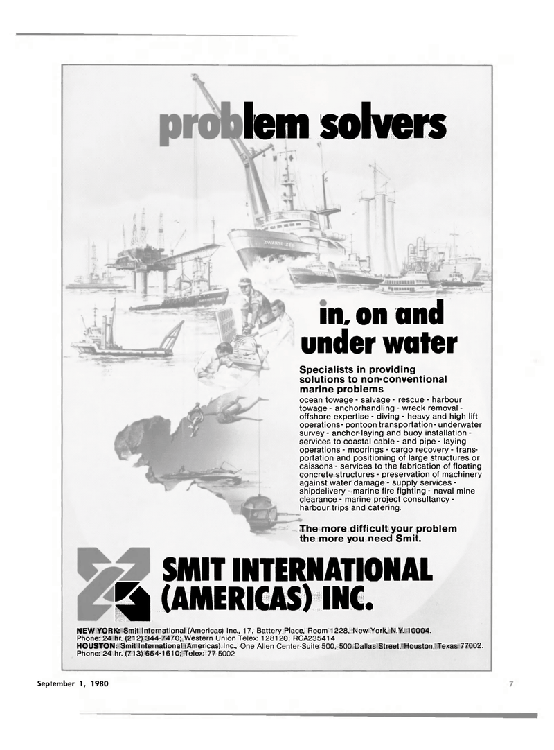 Maritime Reporter Magazine, page 5,  Sep 1980