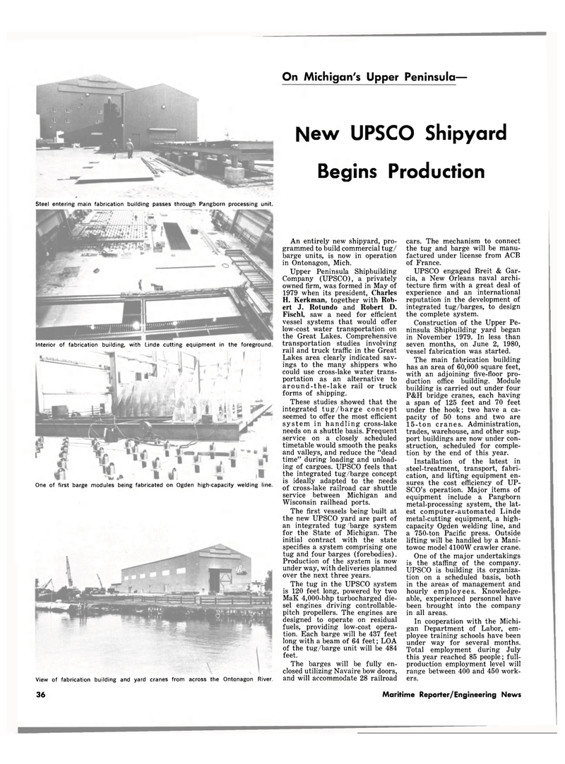 Maritime Reporter Magazine, page 34,  Sep 15, 1980