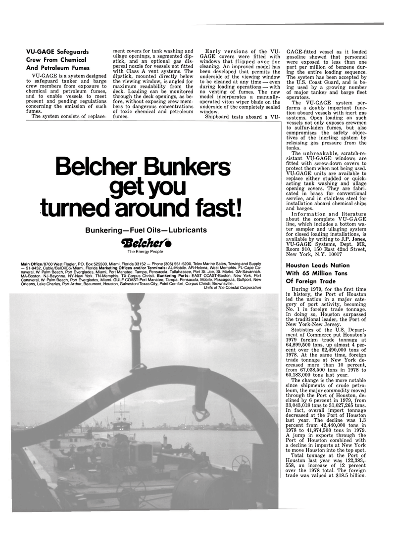 Maritime Reporter Magazine, page 28,  Oct 1980