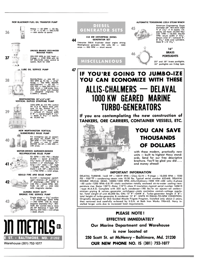 Maritime Reporter Magazine, page 33,  Oct 1980