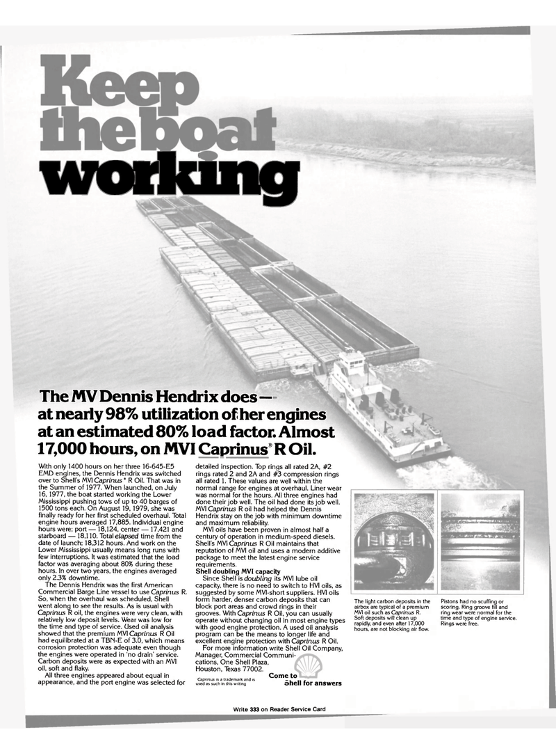 Maritime Reporter Magazine, page 21,  Nov 15, 1980