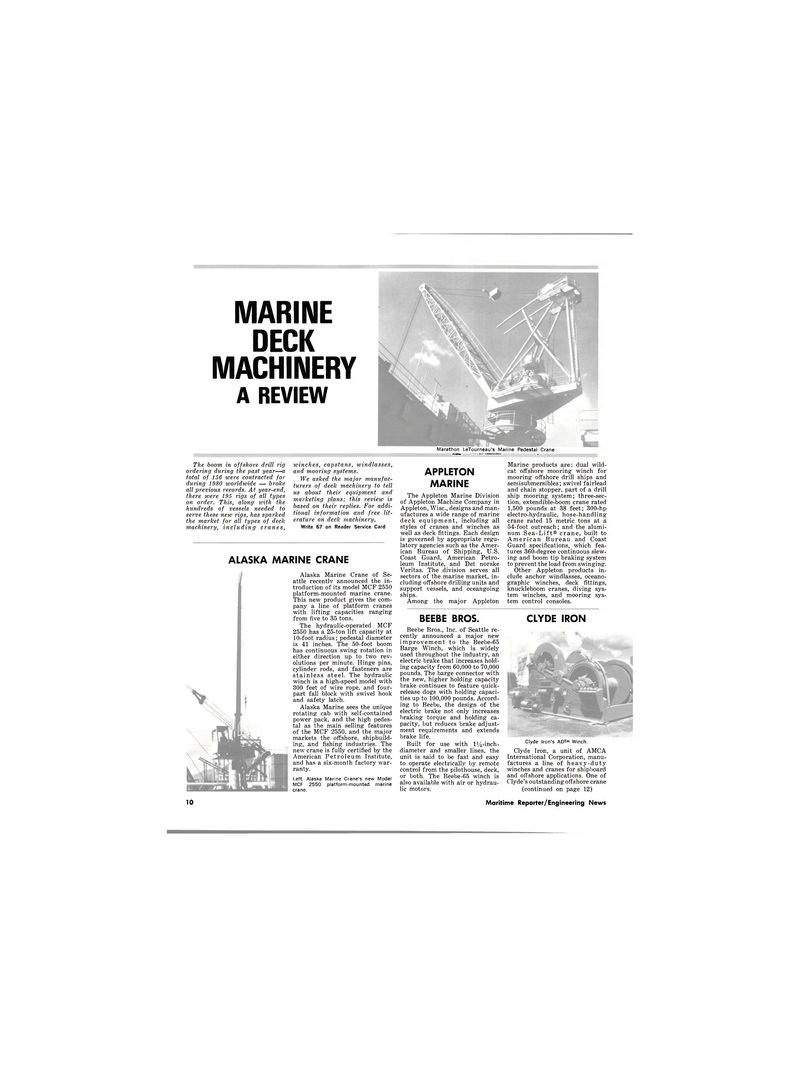 Maritime Reporter Magazine, page 8,  Feb 1981