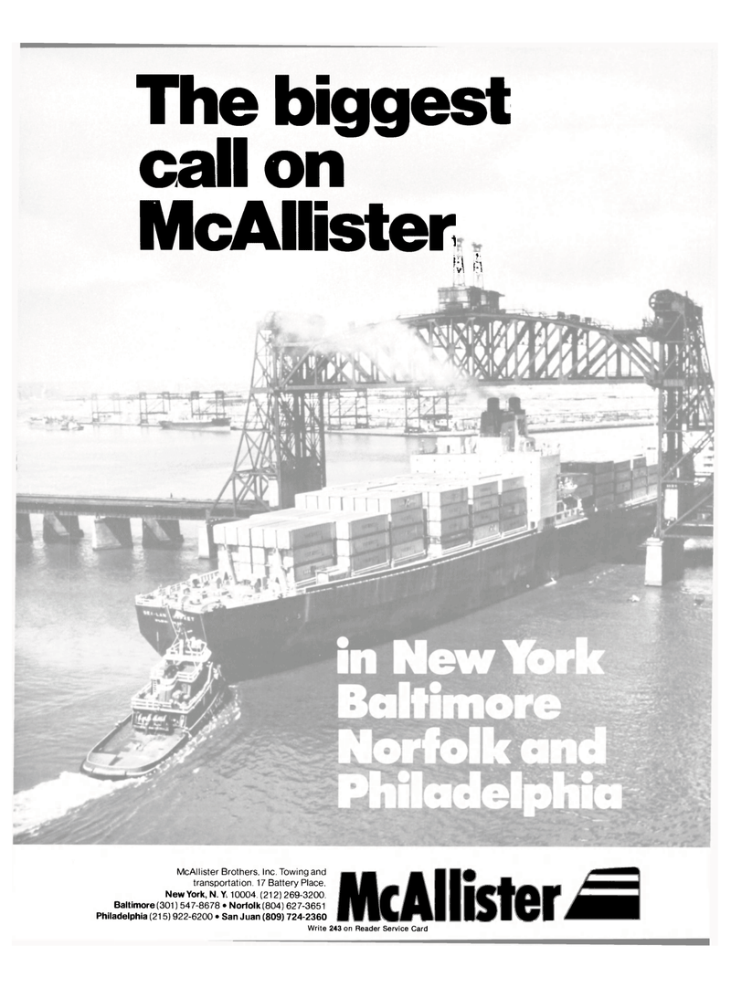 Maritime Reporter Magazine, page 1,  Feb 15, 1981
