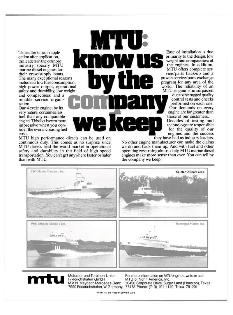 Maritime Reporter Magazine, page 3rd Cover,  Feb 15, 1981