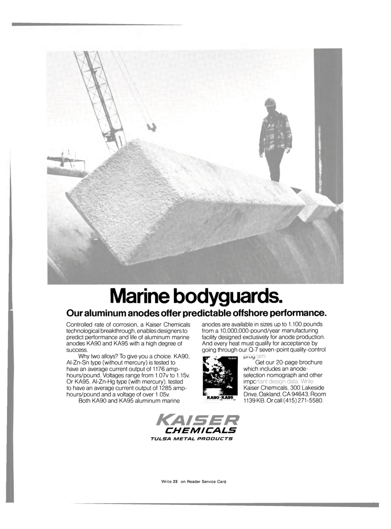 Maritime Reporter Magazine, page 3rd Cover,  Mar 15, 1981