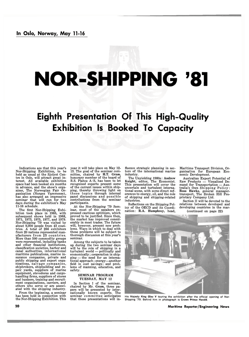 Maritime Reporter Magazine, page 18,  Apr 1981