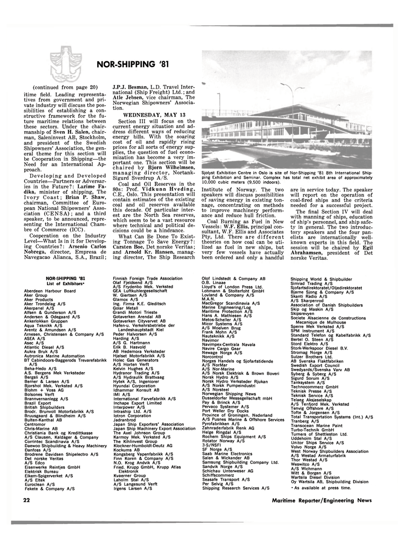 Maritime Reporter Magazine, page 20,  Apr 1981