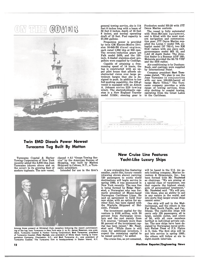 Maritime Reporter Magazine, page 10,  Apr 15, 1981