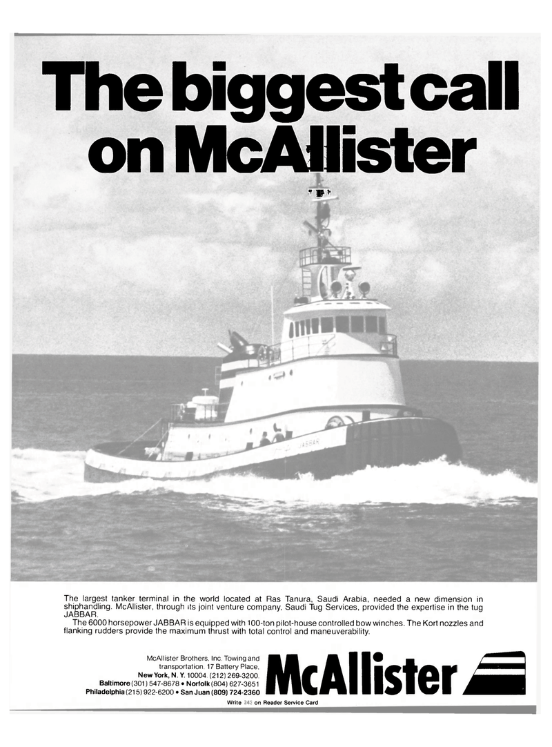Maritime Reporter Magazine, page 1,  May 1981