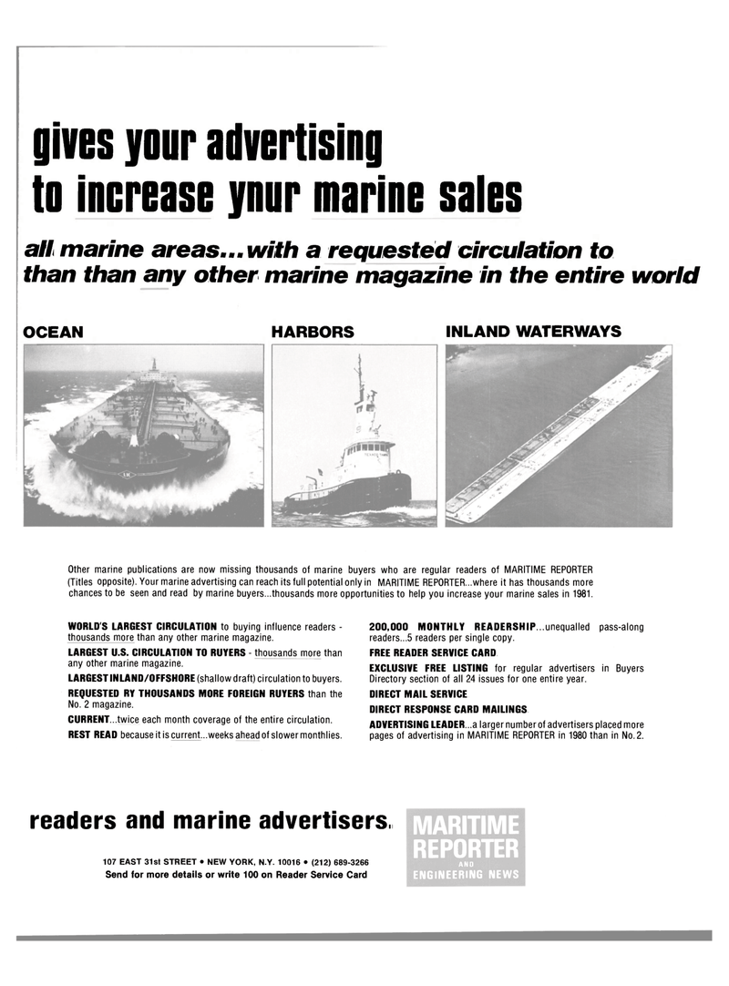 Maritime Reporter Magazine, page 35,  May 15, 1981